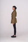 ELLE coat short in khaki