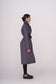 GAU coat long in fume