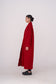 MUNI cardigan in red