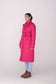 GAU coat long in fuchsia