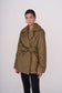 ELLE coat short in khaki