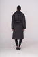 ELLE coat long in black