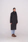 GAU coat long in black