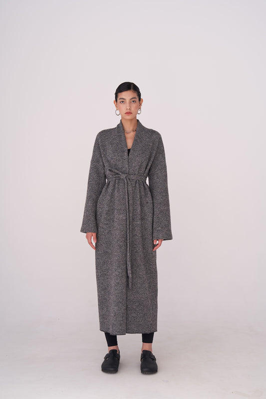 MUNI cardigan in grey