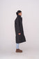 GAU coat long in black
