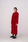 MUNI cardigan in red