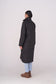 GAU coat long in black