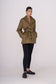 GAU coat short in khaki