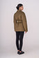 GAU coat short in khaki