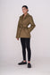 GAU coat short in khaki