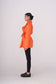 ELLE coat short in orange