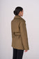 ELLE coat short in khaki