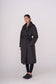 ELLE coat long in black