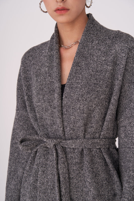 MUNI cardigan in grey