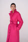 GAU coat long in fuchsia