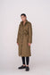 GAU coat long in khaki