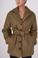 GAU coat short in khaki