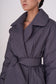 ELLE coat long in fume