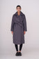 ELLE coat long in fume