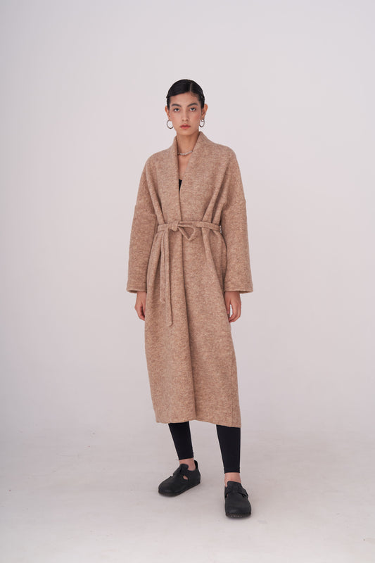 MUNI cardigan in camel