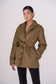 GAU coat short in khaki