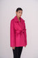 ELLE coat short in fuchsia