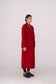 MUNI cardigan in red