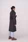 GAU coat long in black