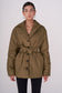 GAU coat short in khaki