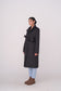 GAU coat long in black