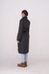 GAU coat long in black